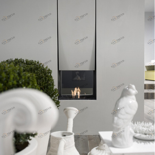 Камин двухсторонний на биоэтаноле CANTOBC63F Antonio Lupi CANTO DEL FUOCO встраиваемый Antoniolupi