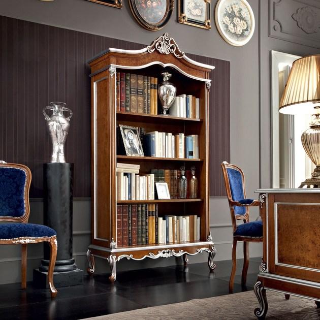 Modenese Gastone Открытый книжный шкаф из массива дерева Casanova sun-id-1363593 - Вид №1