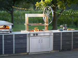 Газовый гриль из нержавеющей стали