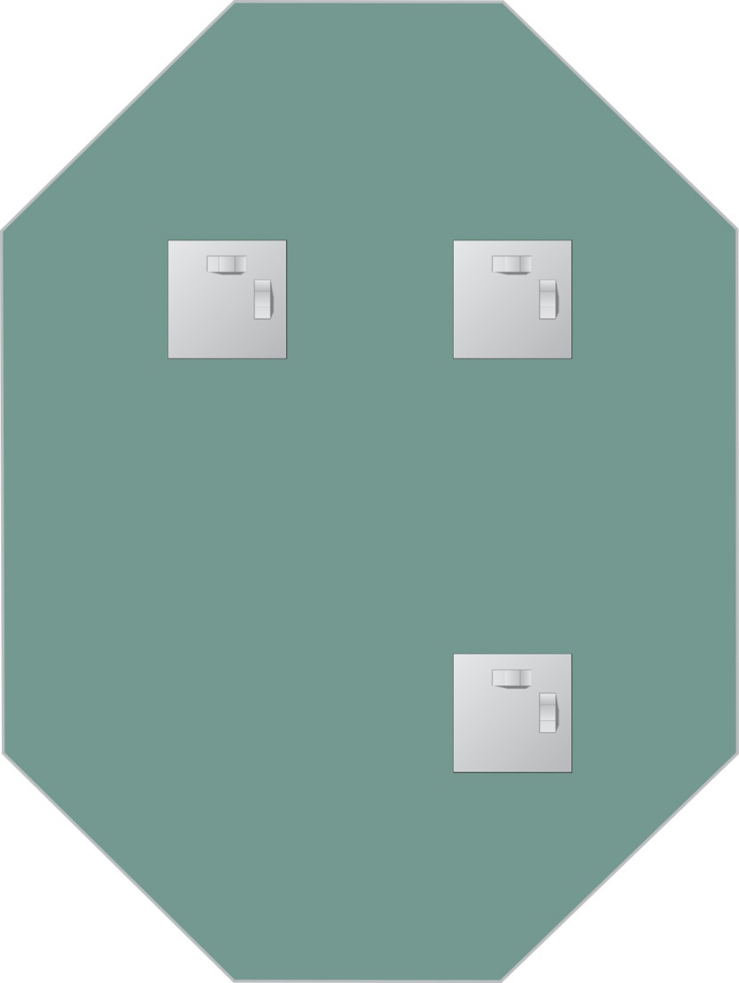 BY 0078 Зеркало со шлифованной кромкой EVOFORM Primary - Вид №2