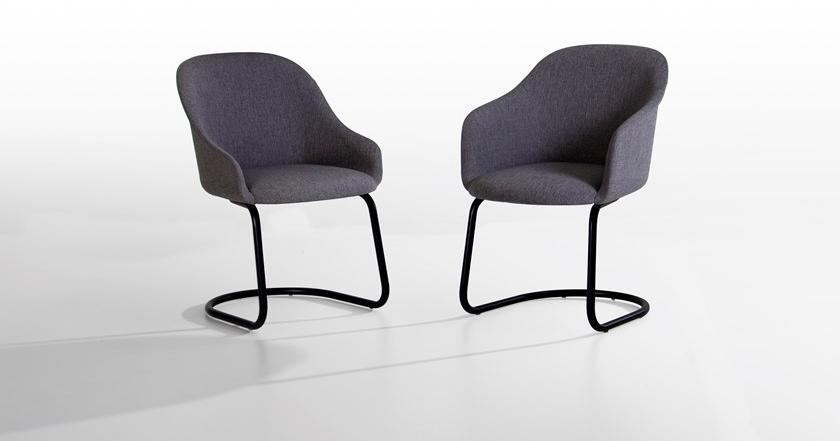 Potocco Кресло с мягкой обивкой и подлокотниками Lyz 918 pui - Вид №1