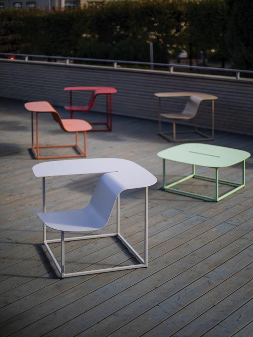 mmcité1 Сиденье для улицы из оцинкованной стали sun-id-1435153 - Вид №8