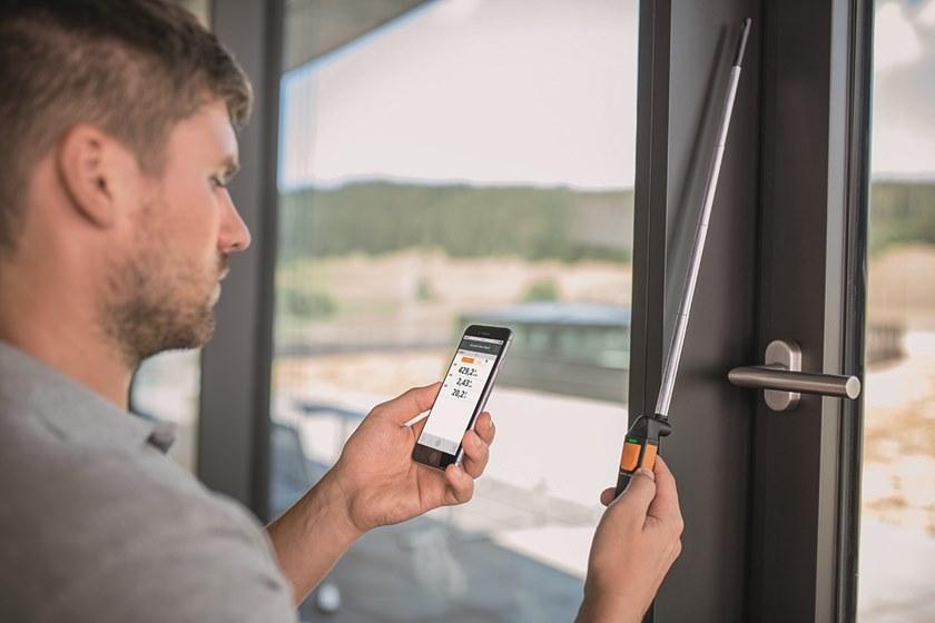 Testo Термоанемометр Bluetooth Smart probes 0560 1405  - Вид №2