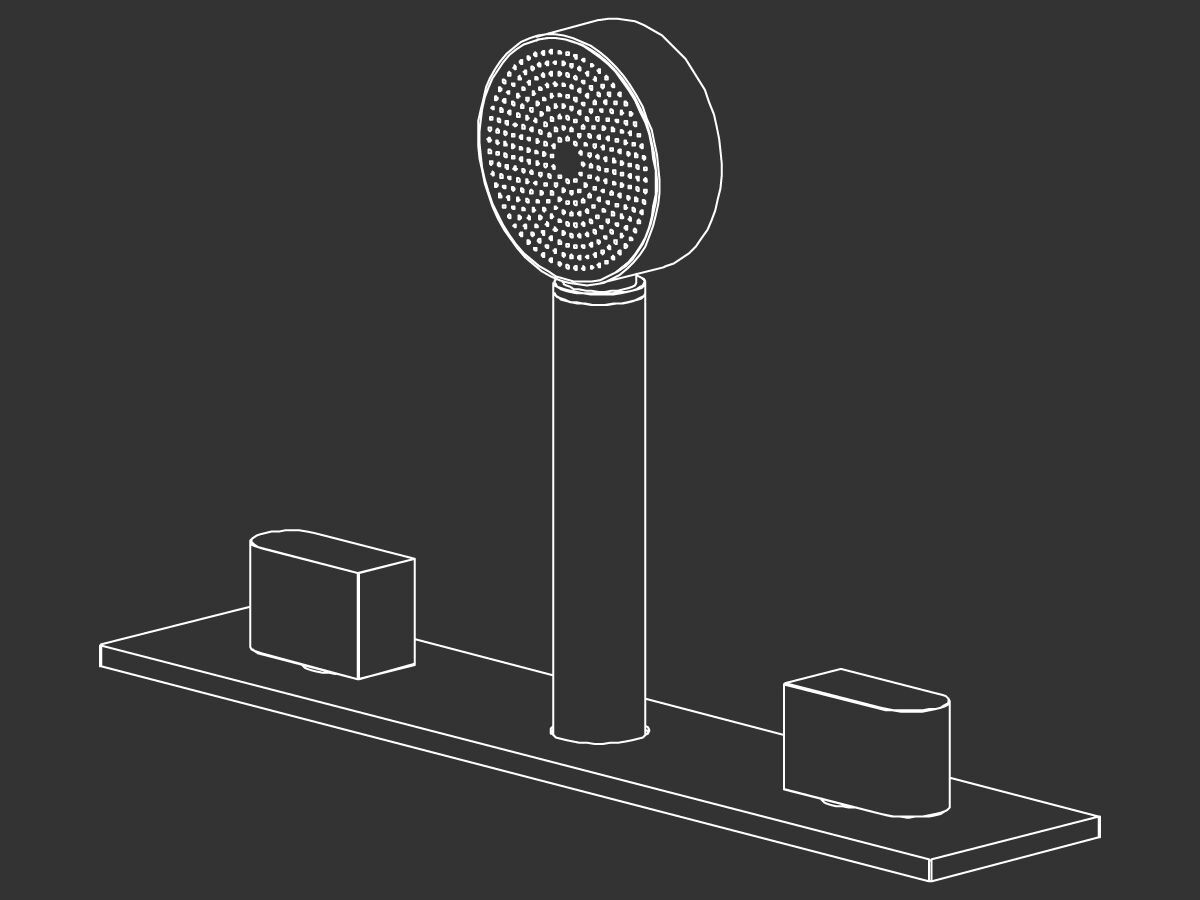 Набор из нержавеющей стали с ручным душем CEADESIGN SIXTY ARCH-00024663