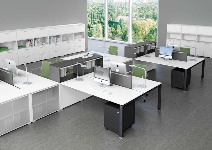 Bralco Несколько рабочих станций с разделительными панелями Glider sun-id-1382460 - Вид №1