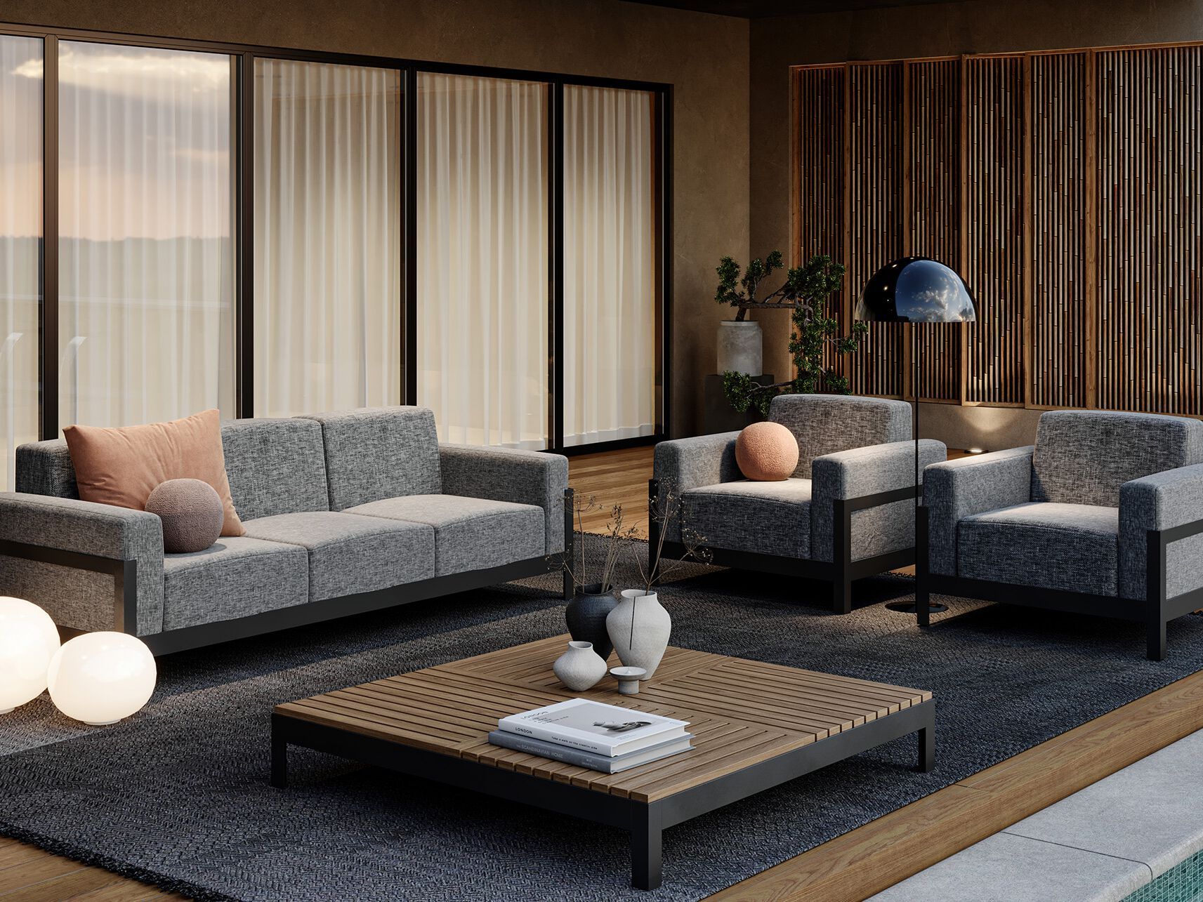 Ткань сад диван Walters More Comfort ARCH-00127391 - Вид №4