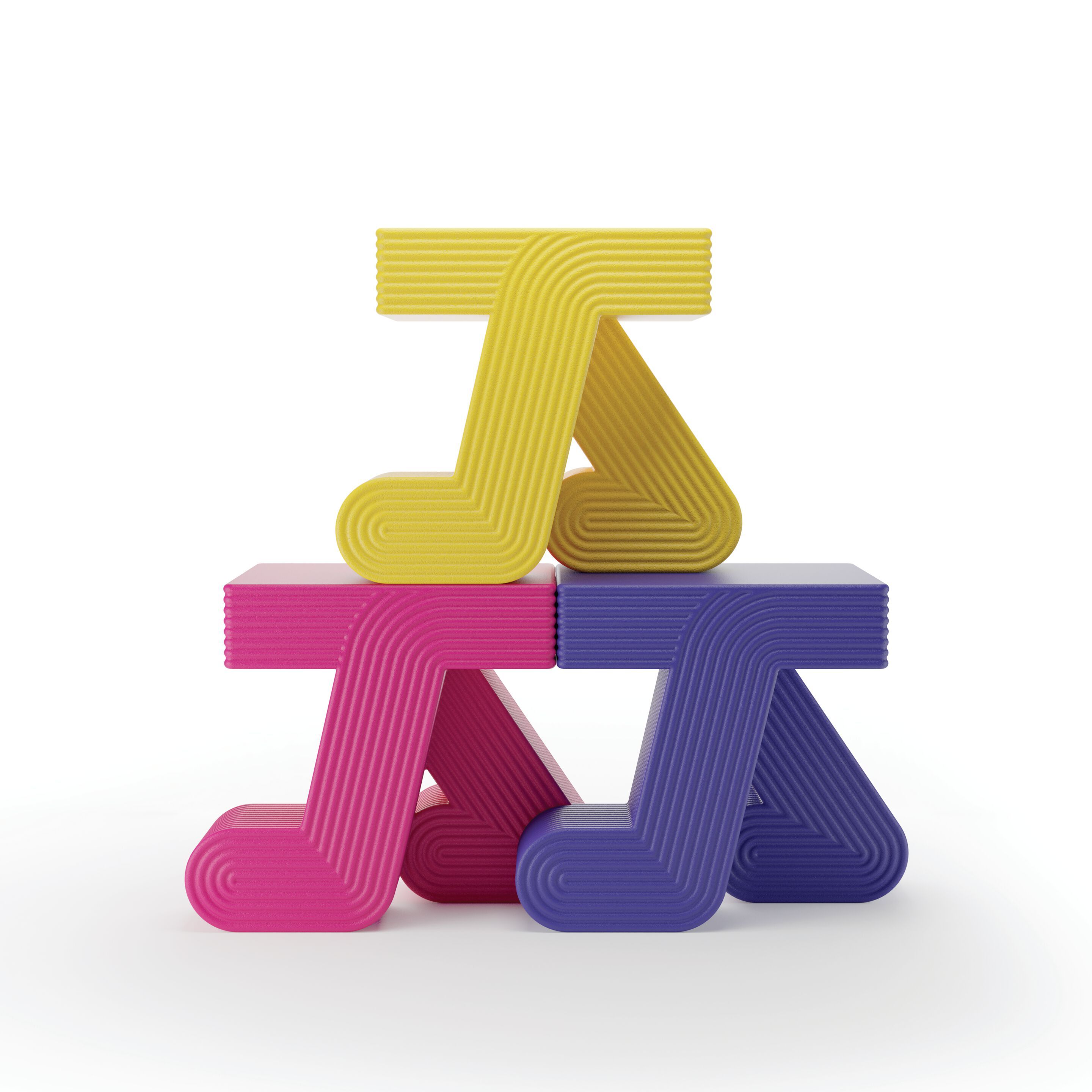 Квадратный стол из полиэтилена In Stock Qeeboo ARCH-00114492 - Вид №2