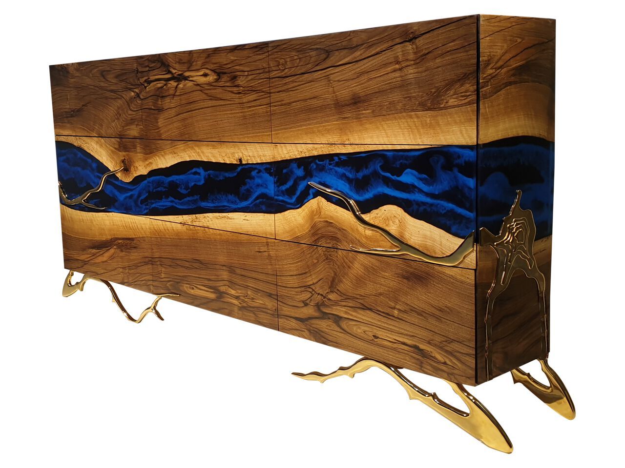 Сервант из орехового дерева и смолы Legnor LEG2408769 ARCH-00054133