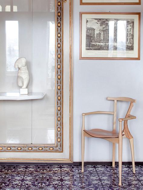 BD Barcelona Design Штабелируемый деревянный стул с подлокотниками Gaulino sun-id-1400098 - Вид №19