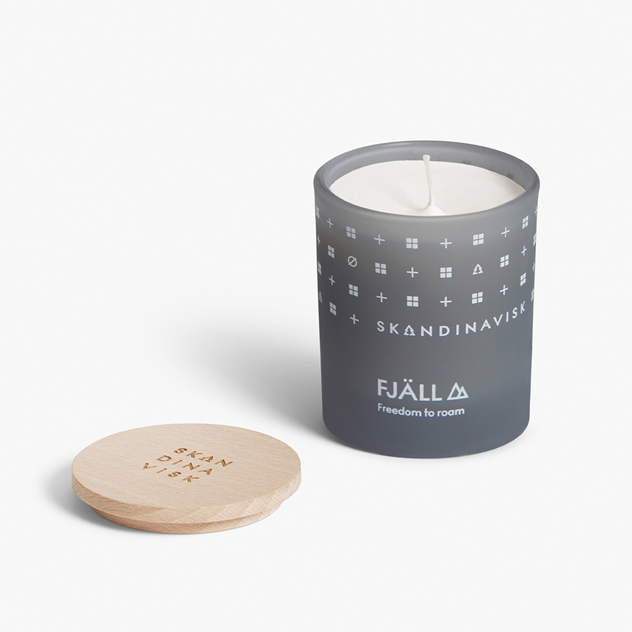 SK20211 Свеча ароматическая fjall с крышкой, 65 г S K A N D I N A V I S K  - Вид №3