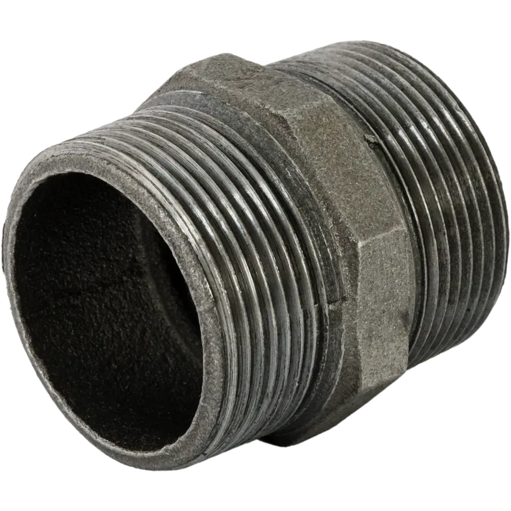 82208665 Ниппель 1 1/2" чугун цвет чёрный 127-3621 STLM-0810981 FITTEX 