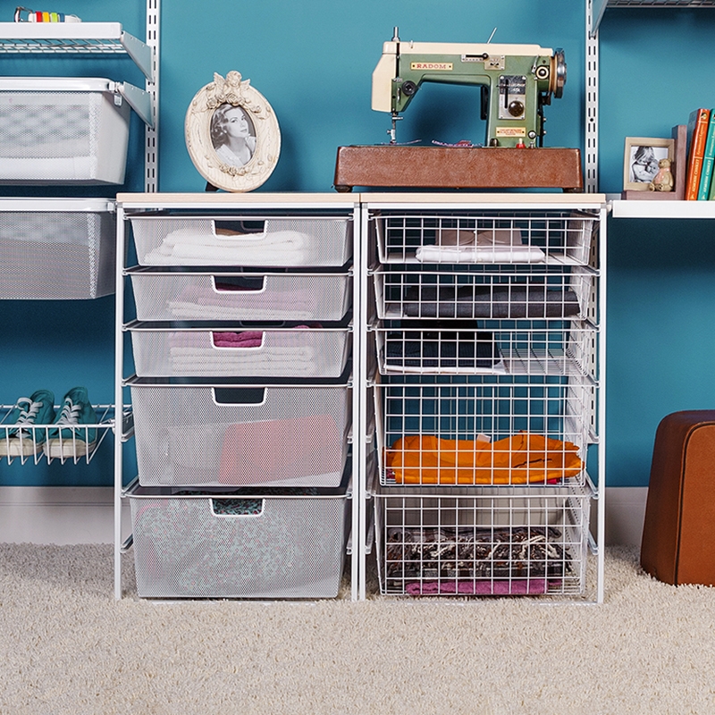 Корзина мелкосетчатая , 555х410х185 мм, белый LJPS0532 Public Steel Россия  - Вид №2