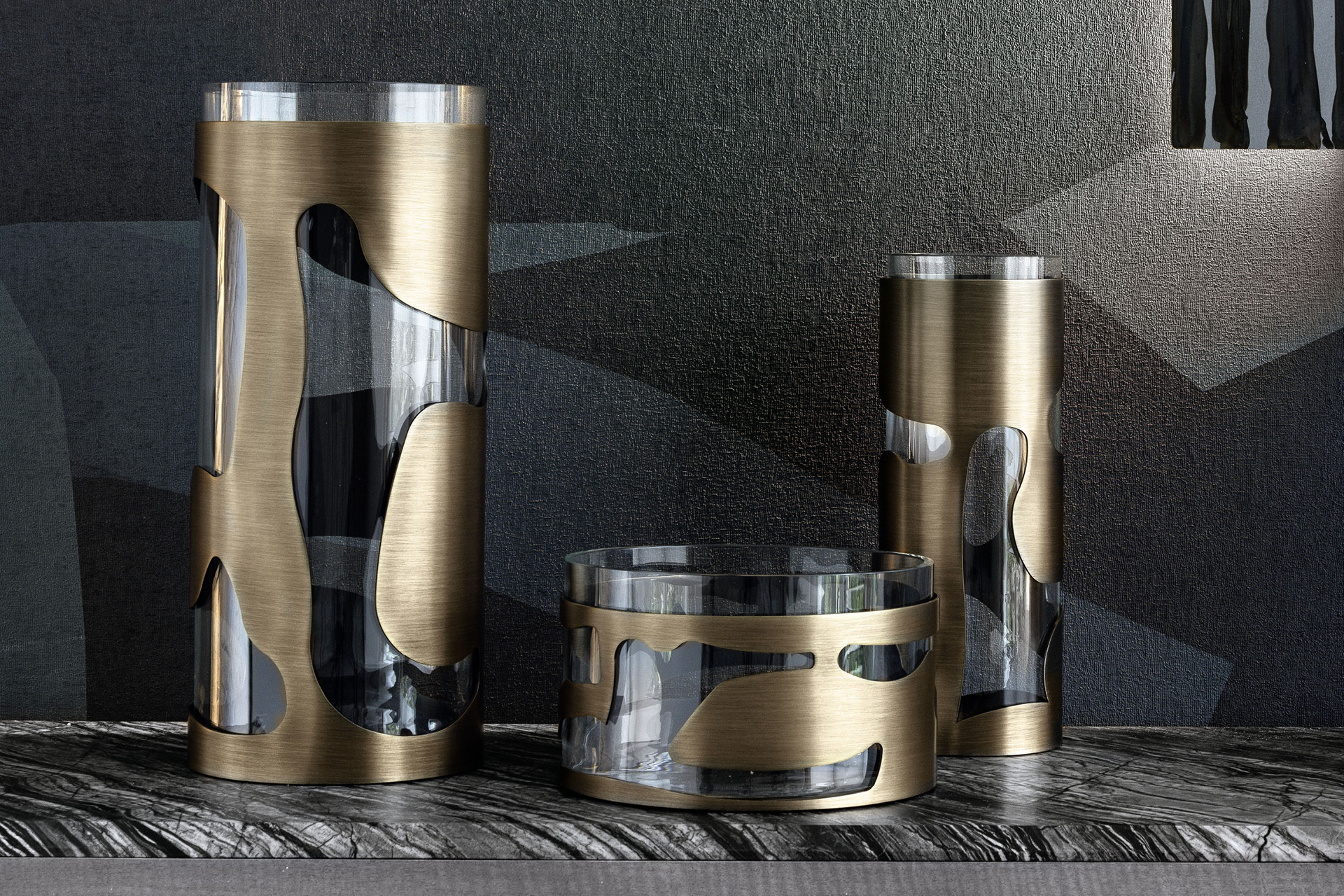 GRST168 Mirage стеклянные вазы - giorgio collection - Вид №4