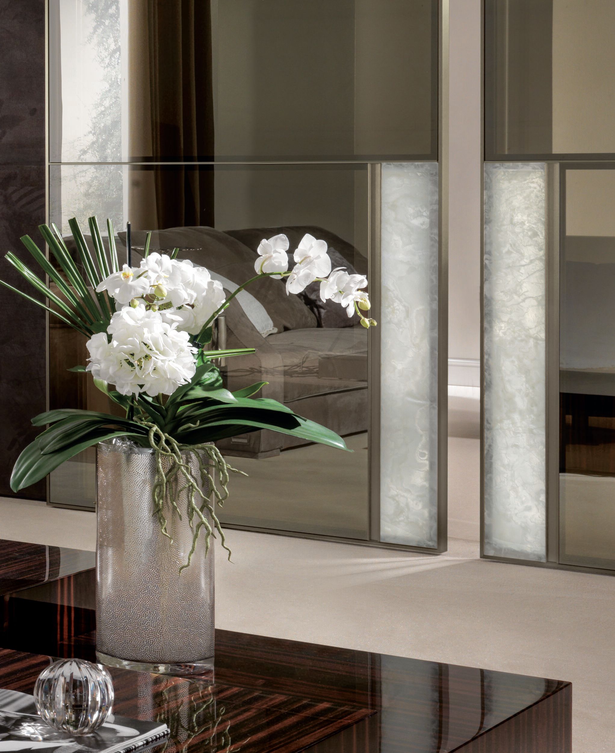 Стеклянная дверь Longhi Алюминиевые шикарные двери ARCH-00064230 - Вид №2