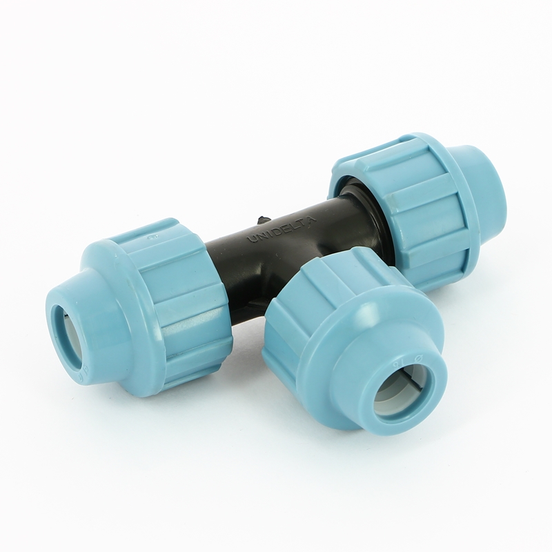 Тройник обжим для труб ПНД UNIDELTA 16 1005016000 - Вид №1