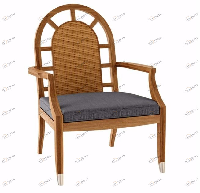 ASTELLO Садовое кресло из тика с подлокотниками Jonquille Jq.sb2.s1