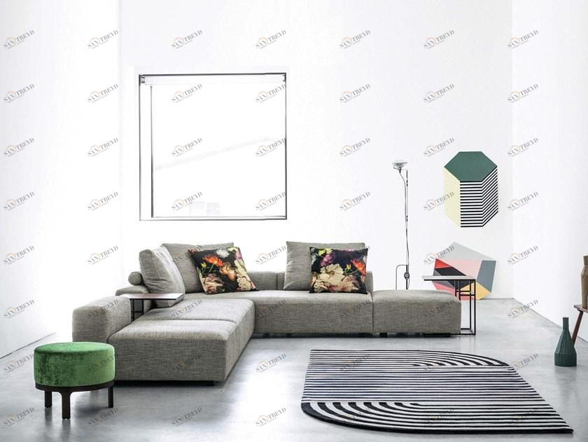 Twils Lounge Модульный угловой диван из ткани Open sun-id-1379626