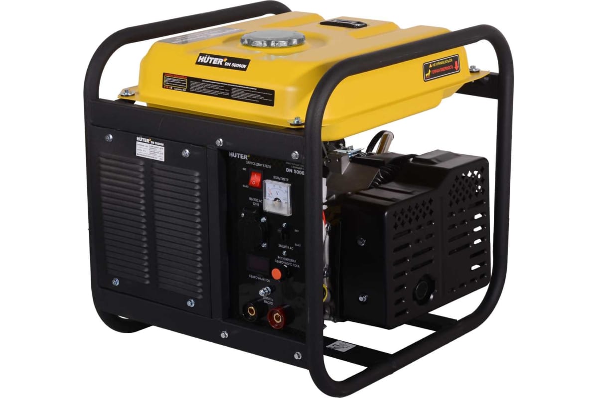 Электрогенератор   бензиновый Huter DN 5000iW 9100481 STDN-0069394 - Вид №2