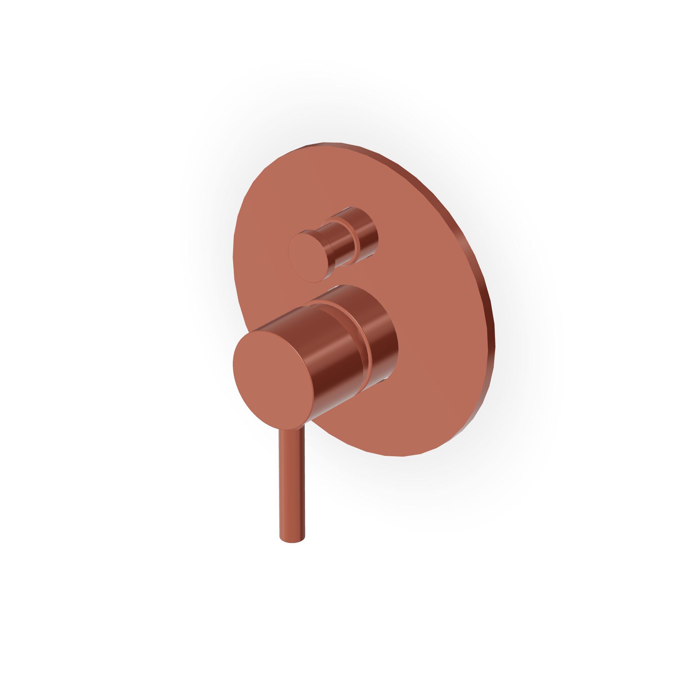 Однорычажный настенный смеситель для ванны / душа с переключателем Zucchetti Pan S ARCH-00086458 - Вид №13