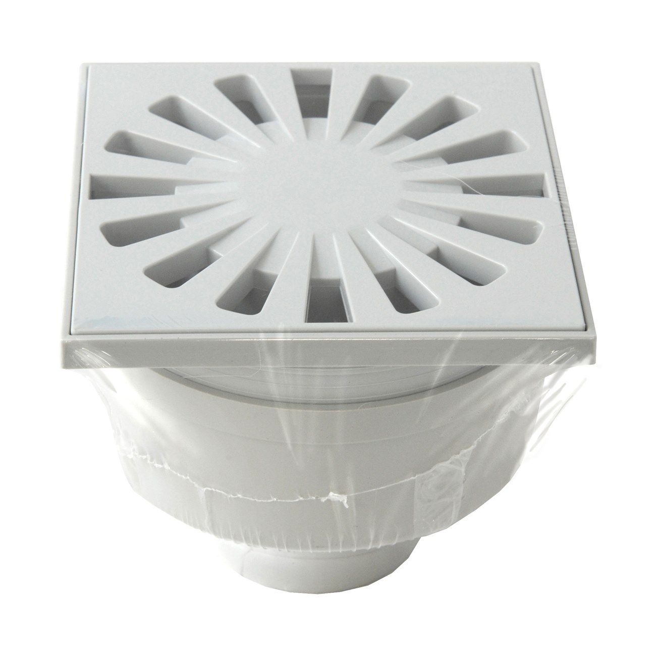 ABS сифонированная крышка люка с решеткой и вертикальным сливом First Corporation First Plast ARCH-00096016 - Вид №2