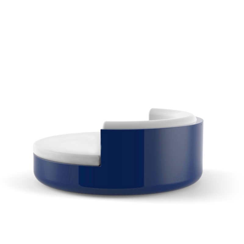 088216 Кровать Ulm c фиксированной спинкой Vondom Vela - Вид №6