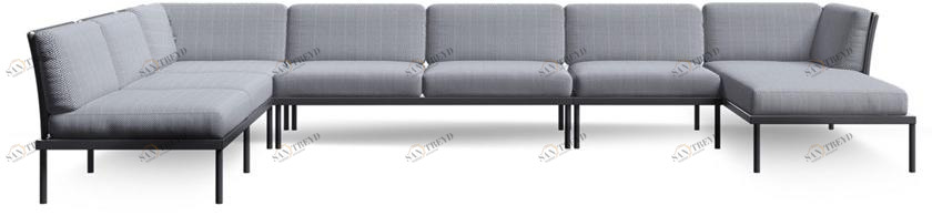 Atmosphera Садовый диван из модульной ткани Flash sun-id-1404231