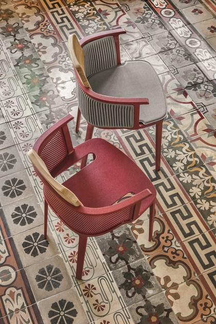 Ethimo Штабелируемый садовый стул из алюминия Nicolette Nipdim__t - Вид №9