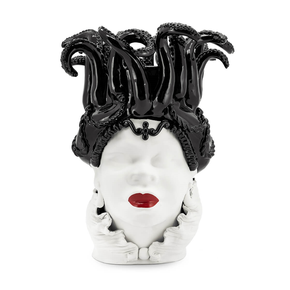 200996-01 ABHIKA ВАЗА MORO LADY TENTACLES GOLD  - Вид №2