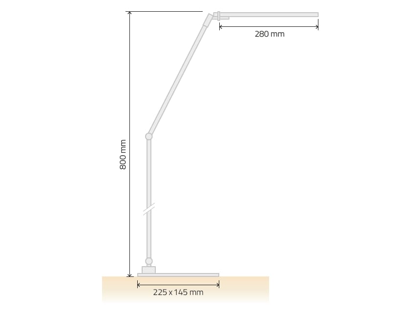 Регулируемая светодиодная настольная лампа TEKNI-LED Evolight ARCH-00057663 - Вид №4
