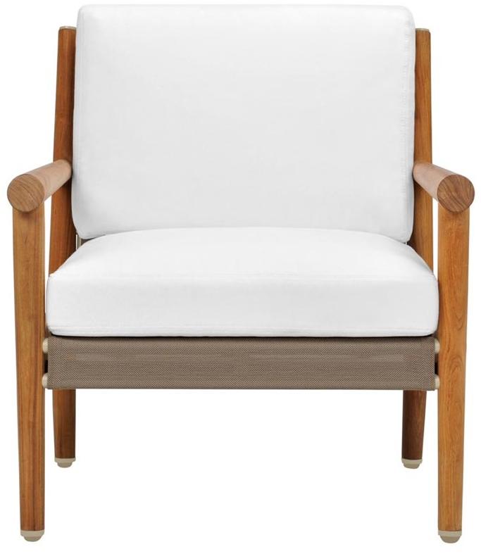 JANUS et Cie Садовое кресло из тика с подлокотниками Konos sun-id-1441973 - Вид №3