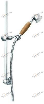 rvb Душевая штанга с гибкой насадкой для душа 1935 wood 8020.11.08-cc