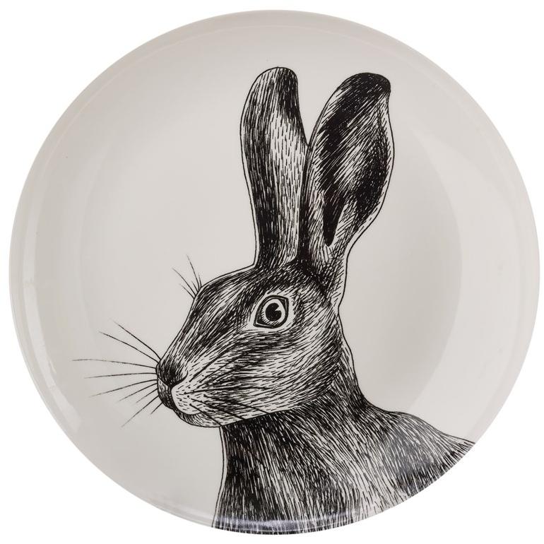 Pols Potten Набор сервировочных тарелок из фарфора Animals 230-400-515  - Вид №3