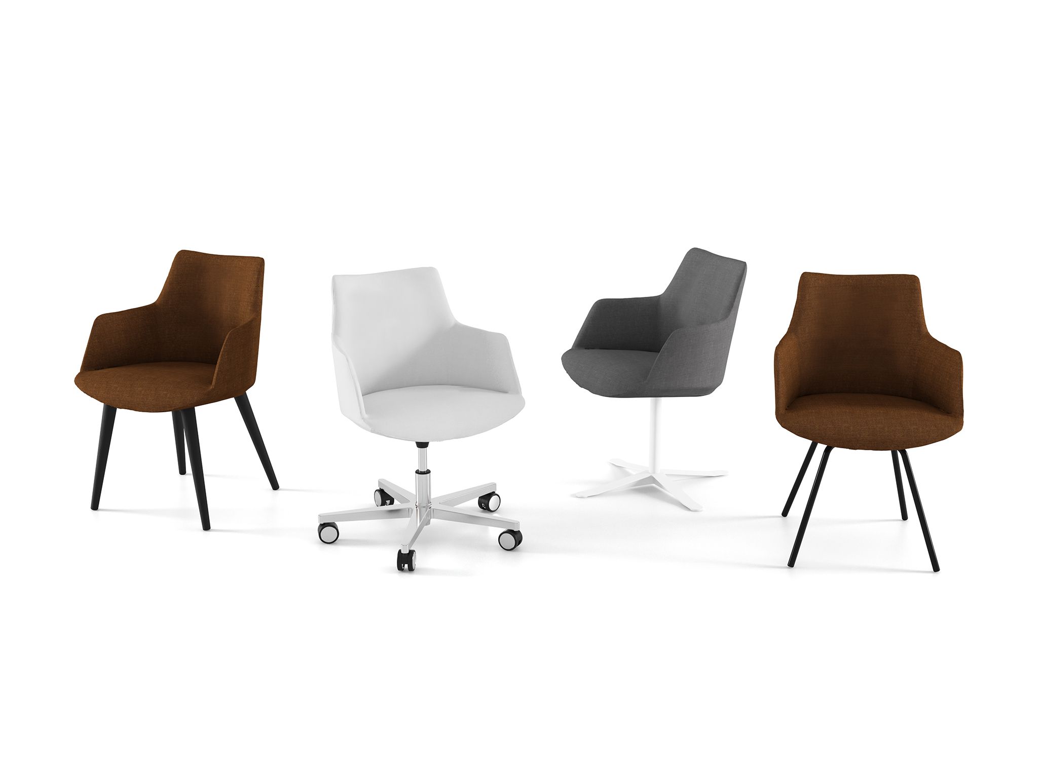 Мягкий стул с подлокотниками ESTEL GROUP ARCH-00046914 - Вид №1