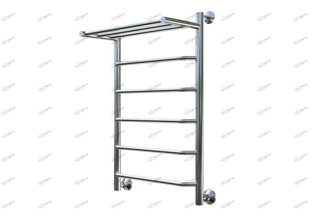 Полотенцесушитель водяной Aquanet Fiona 800x400, с верхней полкой 00237014