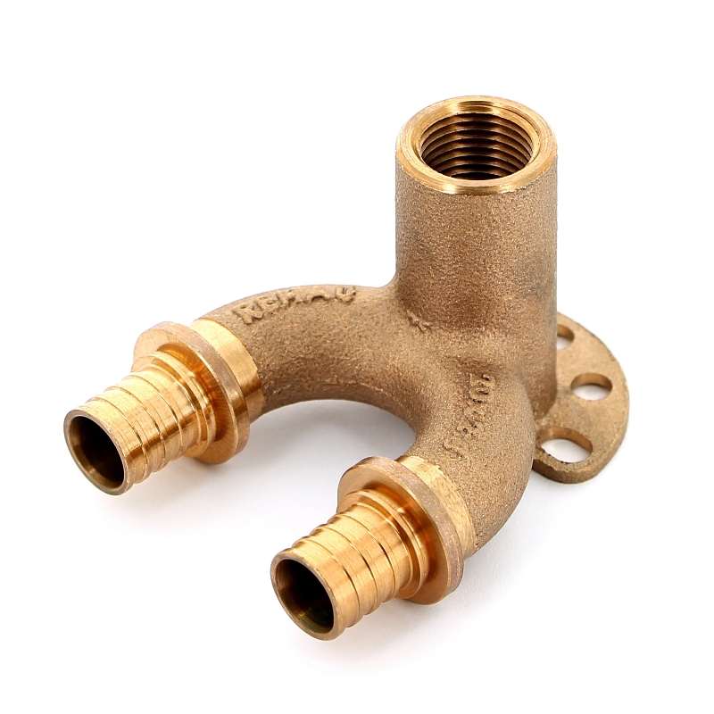 Водорозетка надвижная В сдвоенная латунная REHAU 20х1/2"х20 RX+ 456271 - Вид №1