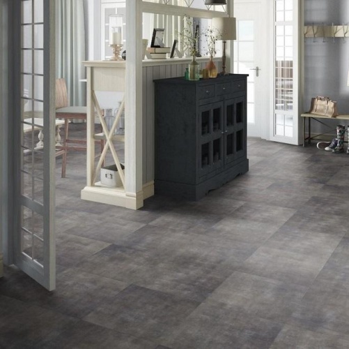 Виниловый ламинат Tarkett Lounge Concrete Дизайнерский с брашью (Текстурированная) 457,2х457,2 мм 1000901222 - Вид №2