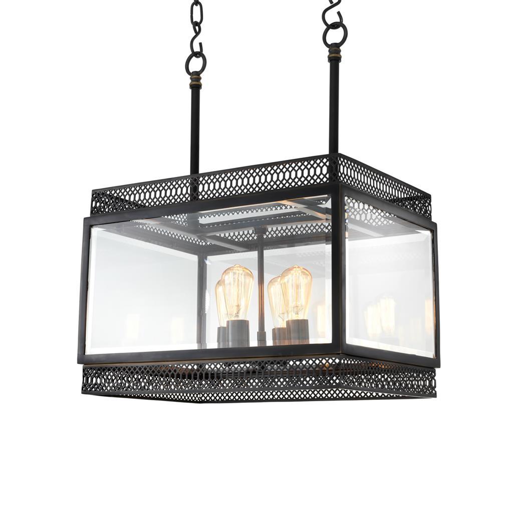 Люстра Roma S от Eichholtz черная чёрная 111009 EICHHOLTZ ДИЗАЙНЕРСКИЕ, EICHHOLTZ 061623 Чёрный  - Вид №2