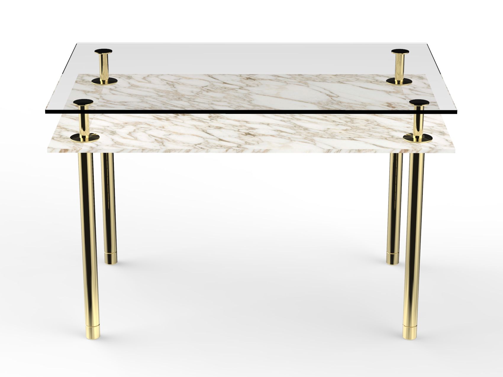 Прямоугольный мраморный стол GHIDINI1961 Ножки ARCH-00097529