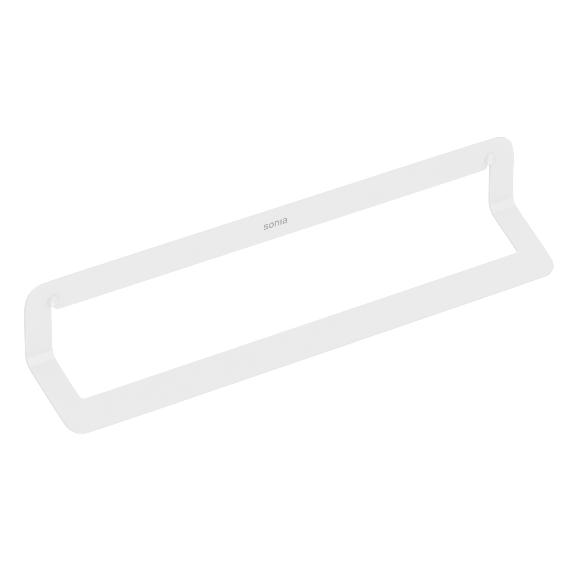 184866 Полотенцедержатель 60 см цвет Белый Sonia QUICK Испания