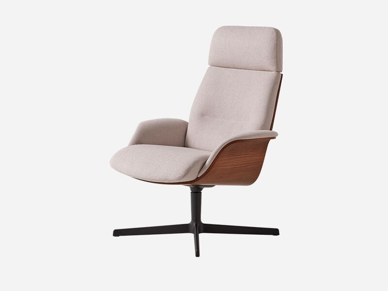 Тканевое вращающееся кресло INCLASS Rever ARCH-00043899 - Вид №1