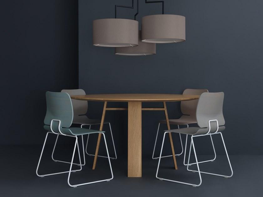 ZEITRAUM Круглый деревянный стол Bondt sun-id-1416358 - Вид №6