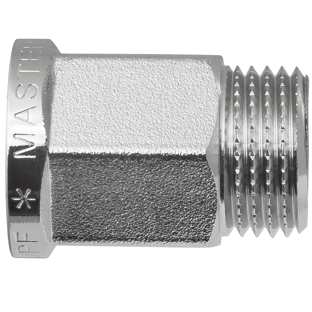 Удлинитель трубопроводный MPF 1/2" с никелированным покрытием 89409150 STLM-1569487 - Вид №2