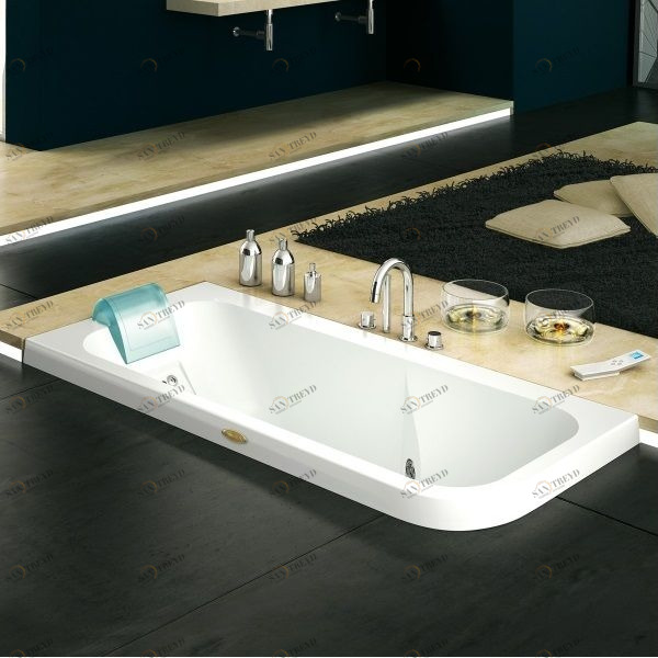 Ванна с гидромассажем "HYDRO TOP" Aquasoul встроенная 9443-469 Sx Jacuzzi 9443469SX