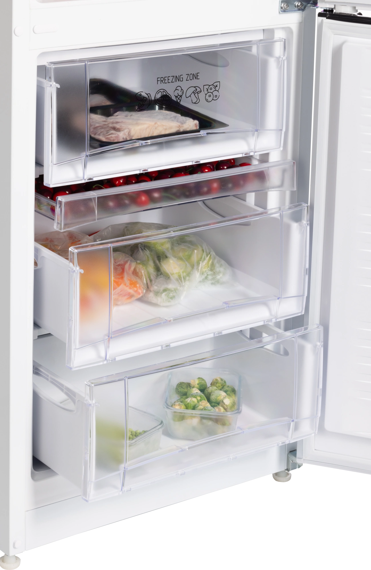 9291856 Холодильник с морозильником   NORD NRB 154 W белый STDN-0068895 - Вид №9