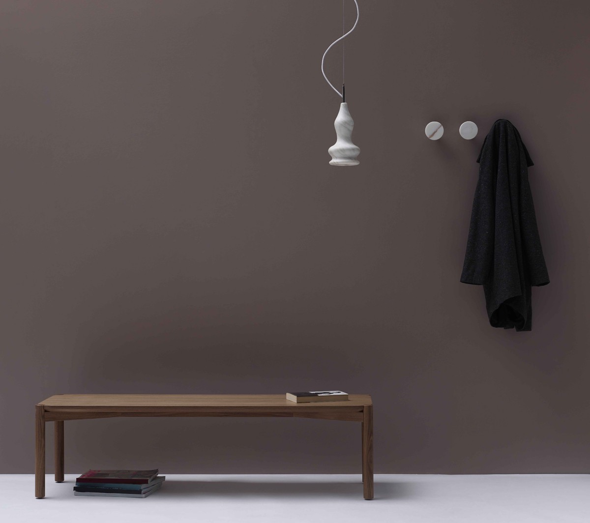 Ex.T Panchina Скамейка из орехового дерева outlet-EXPANCHINANOCE  - Вид №1