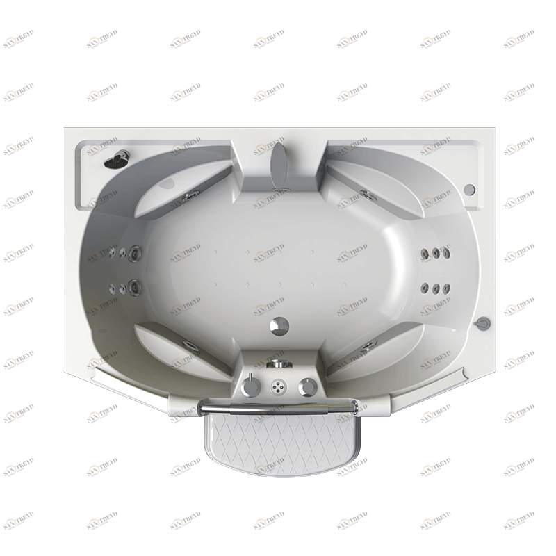 Гидромассаж "Спортивный Chrome" на ванну Конкорд (двигатель 1500 Вт, система "Turbo-pool", джет Релакс - 10 шт., джет Магнус, Линц - 6 шт.) Radomir 1-65-2-0-3-025