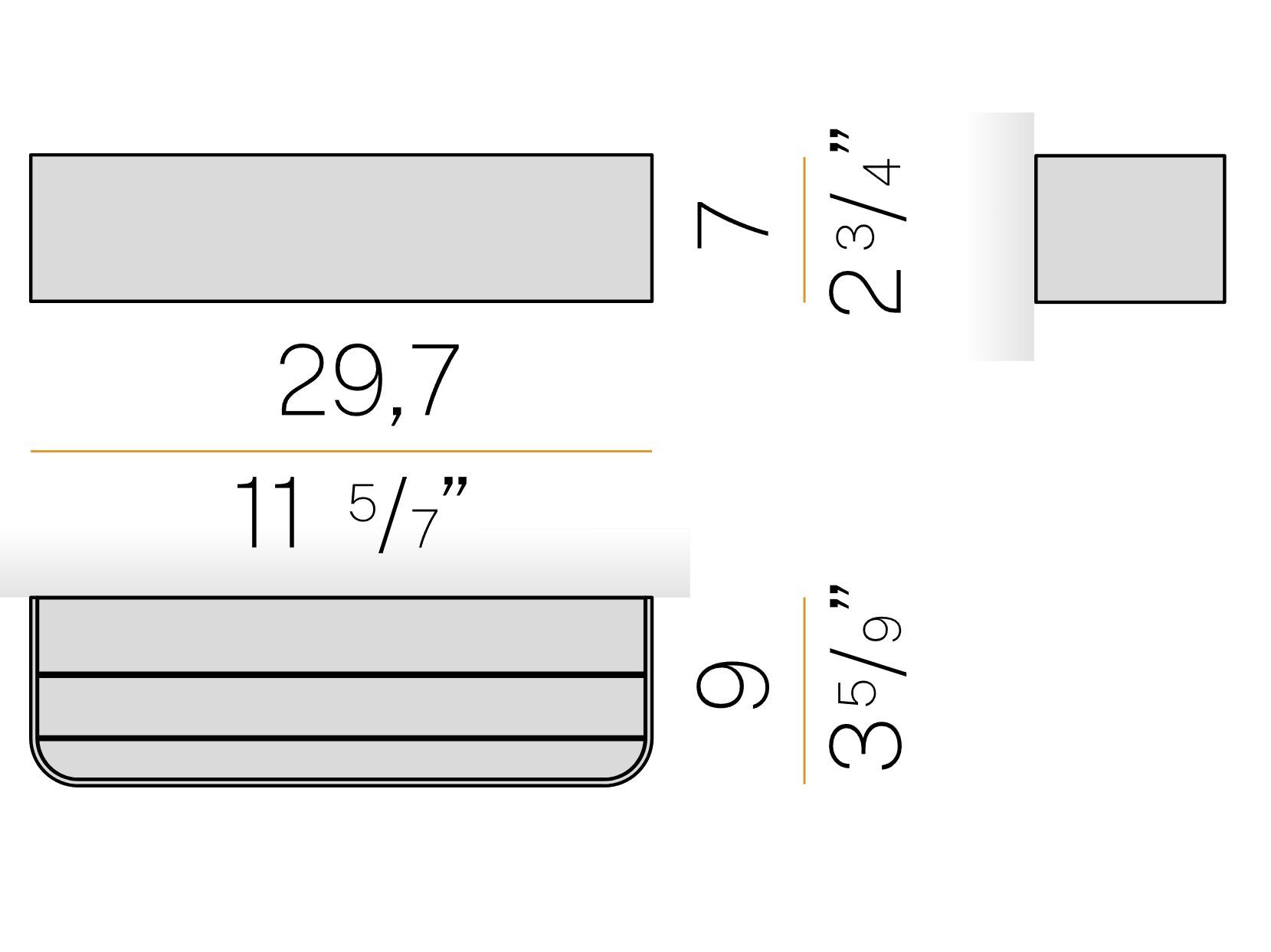 Алюминиевый светодиодный настенный светильник Panzeri Toy R ARCH-00120775 - Вид №9