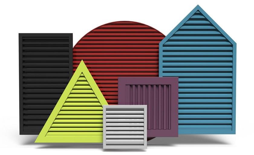 RENSON Декоративная алюминиевая вентиляционная решетка sun-id-1391664 - Вид №7