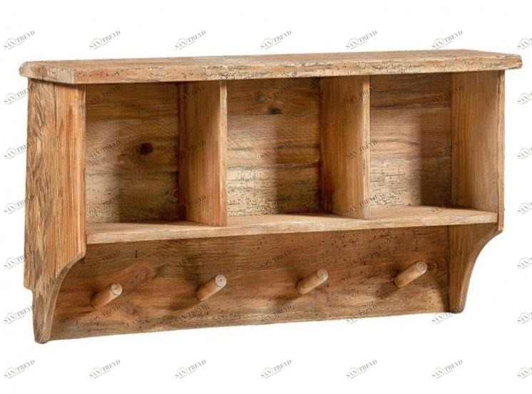 Arrediorg.it® Настенная вешалка из массива дерева Woodside Ah324 hanger 