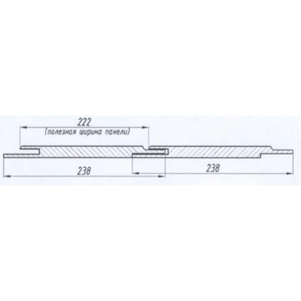 Santreyd Панель МДФ Дуб Дорато для стен и потолков 81977452 STLM-0016360 - Вид №4